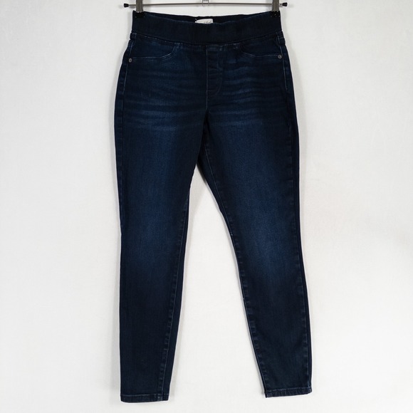 Universal Thread Denim - Universal Thread Jeans Womens 6/28R Blue High Rise Pull On Jegging Dark Wash